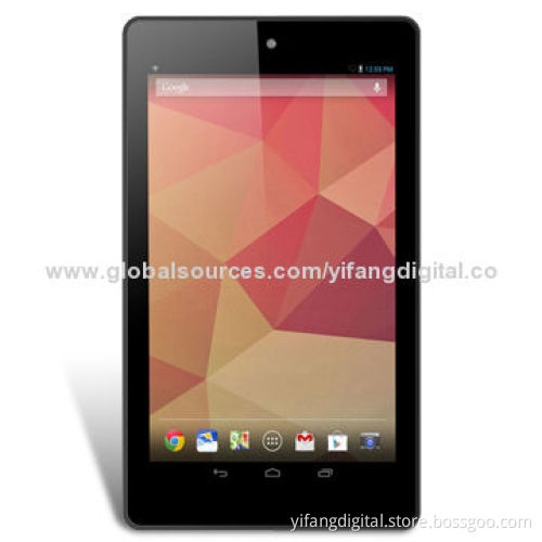 7" Android Tablet with RK3168 Dual-core Cortex A9 1.2GHz, 0.3MP Camera and 1024*600P High Resolution